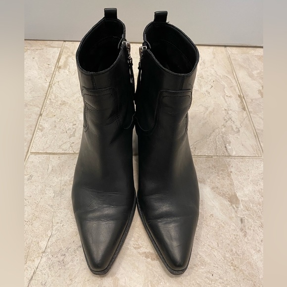 Sam Edelman Black Leather Booties - Picture 4 of 4